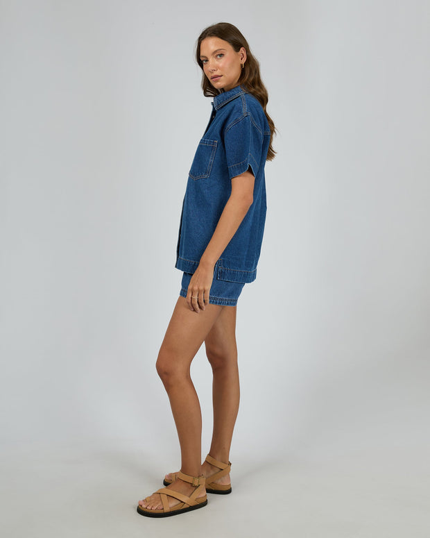 Simi Denim Shirt - Heritage Blue