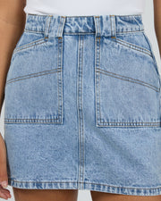 Becca Skirt - Light Blue