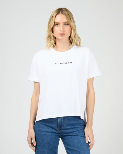 AAE Washed Tee - White