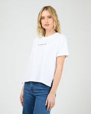 AAE Washed Tee - White