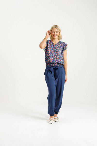 Lauren Top - Spring Blossoms