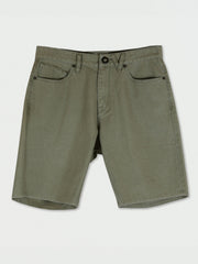 Modown Canvas 5 Pocket Short - Army Green Combo