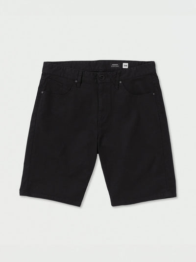 Modown Canvas 5 Pocket Short - Black