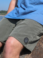 Center Trunk Short 17" - Khaki