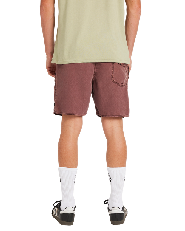 Center Trunk 17" Short - Merlot