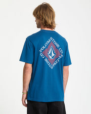 Obtical Basic Tee - Cosmic Blue