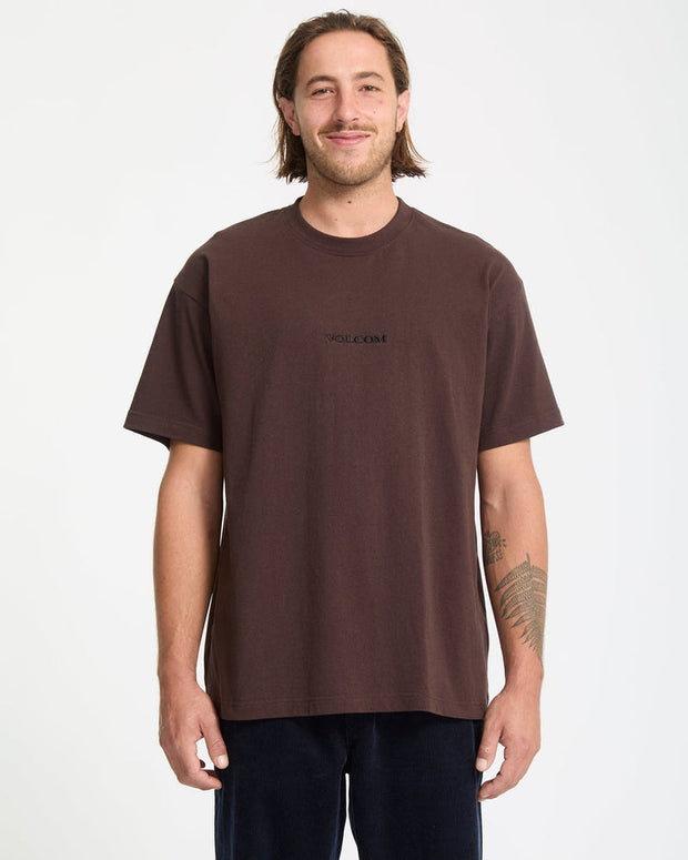 Volcom Stone Loose S/S Tee - Cacao