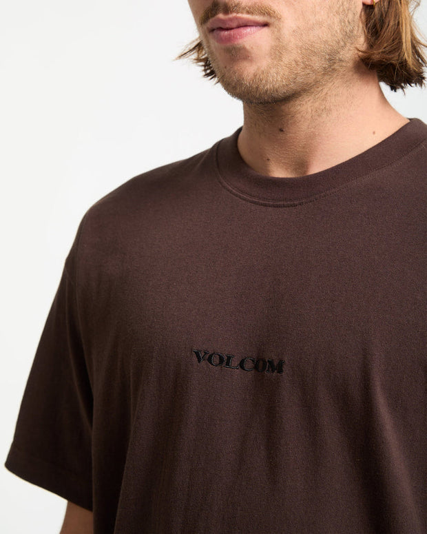 Volcom Stone Loose S/S Tee - Cacao