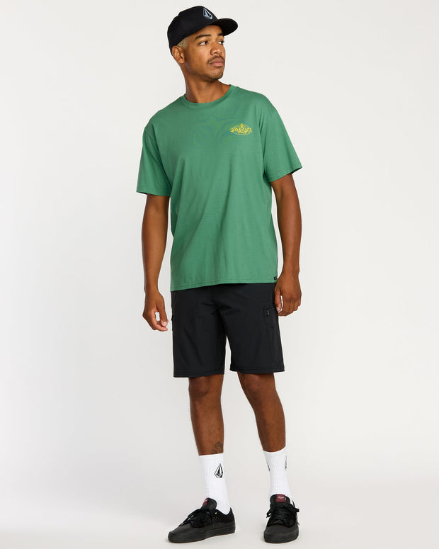Tumbled Tee - Biscayne Green