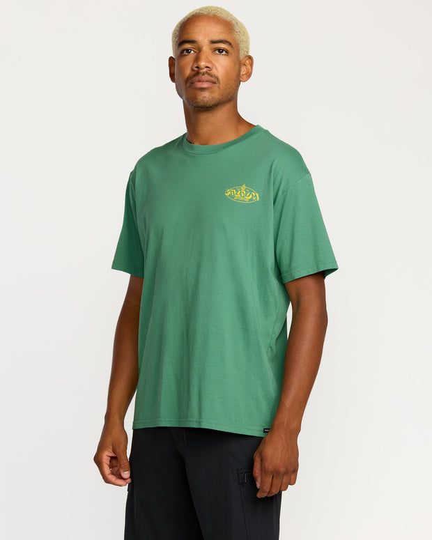 Tumbled Tee - Biscayne Green