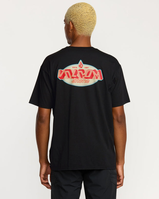 Tumbled S/S Tee - Black