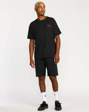 Tumbled S/S Tee - Black