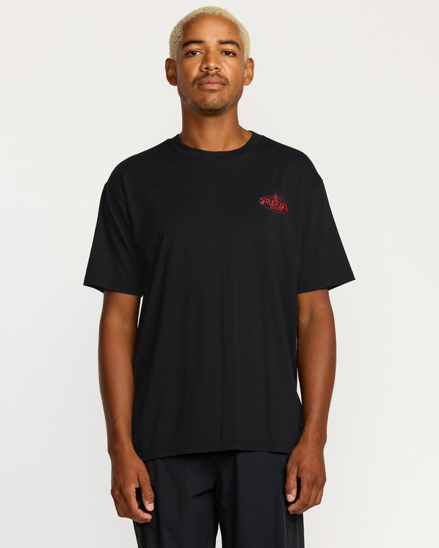 Tumbled S/S Tee - Black
