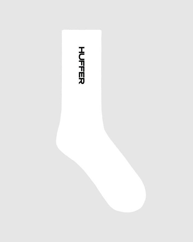 Rib Sock 3pk - White