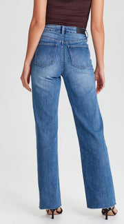 Alanis Wide Leg Jean - Denim Blue