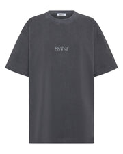 No Vacancy Tee - Charcoal Acid Wash