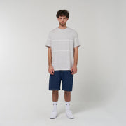 Easy Stripe Tee - Grey/White