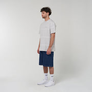 Easy Stripe Tee - Grey/White