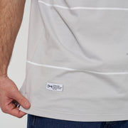 Easy Stripe Tee - Grey/White