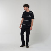 Easy Stripe T-Shirt - Black/White