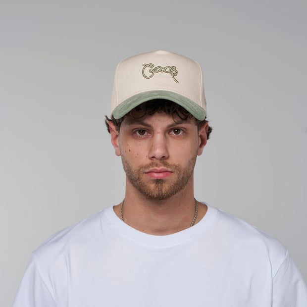 Scripted 1/2 Cord Snapback - Tofu