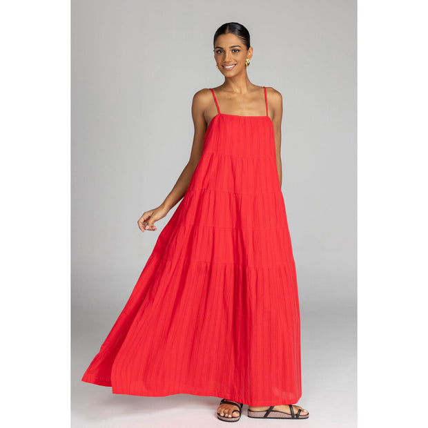 Carmen Dress - Red