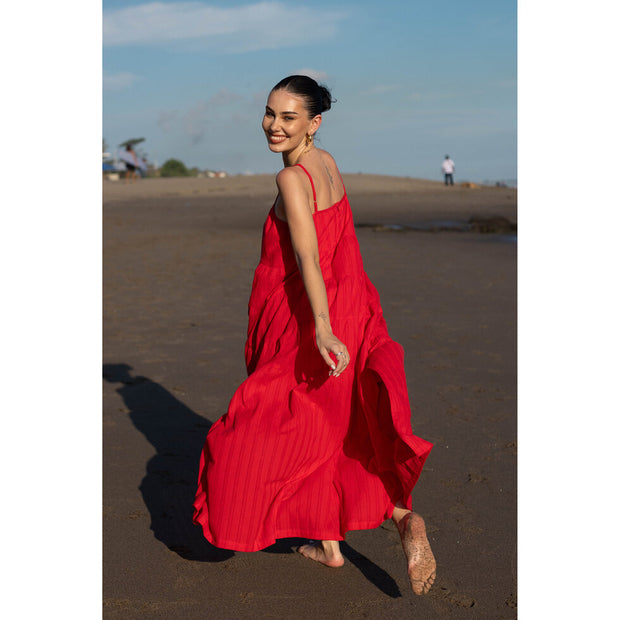 Carmen Dress - Red