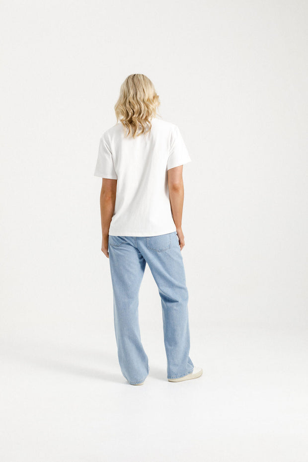 Chris Tee - White with Shadow X