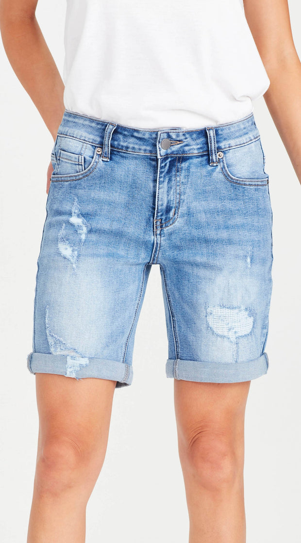 Della Shorts - Blue