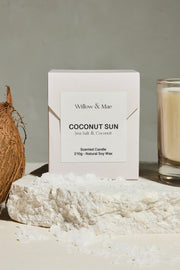 Coconut Sun Sea Salt + Coconut 210g Soy Candle