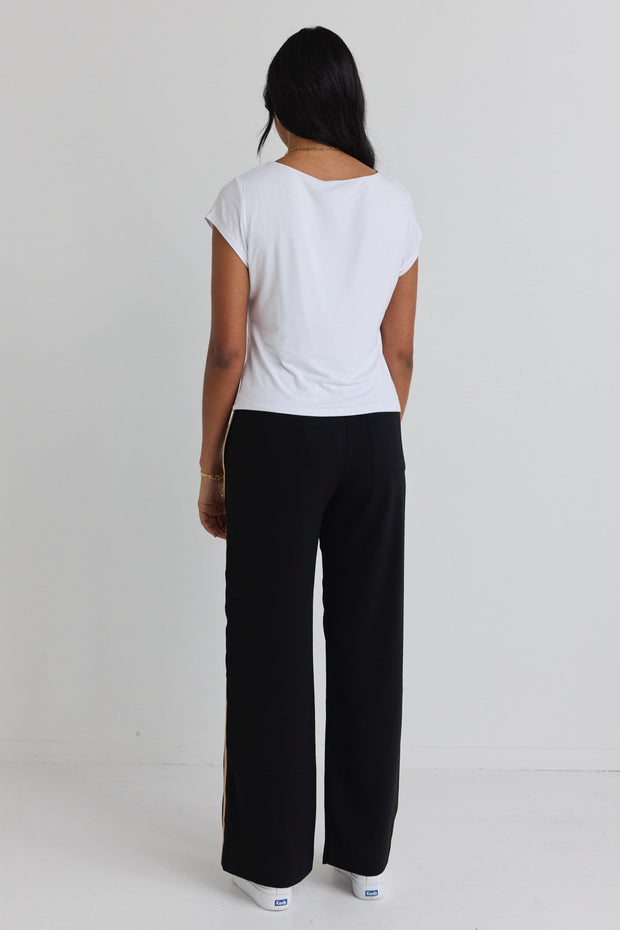 Confident Wide Leg Pant - Black