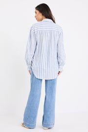 Connection L/S Shirt - Blue Stripe