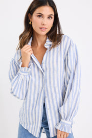 Connection L/S Shirt - Blue Stripe