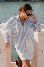 Connection L/S Shirt - Blue Stripe