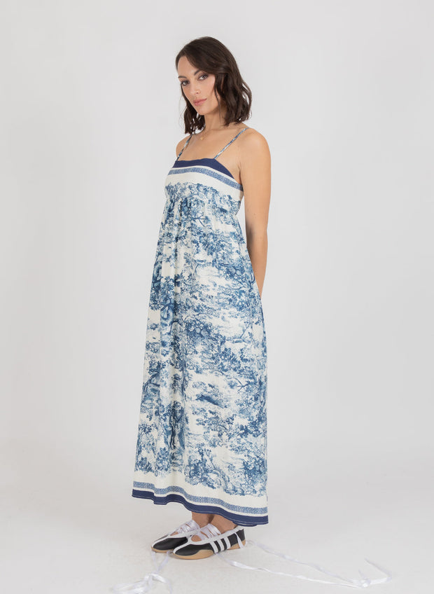 Picnic Dress - Navy
