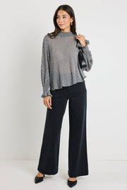 Emphatic L/S Top - Gingham