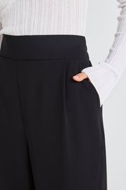 Instinctive Recycled Stretch Wide Leg Pant - Black