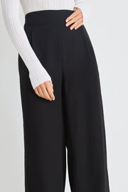 Instinctive Recycled Stretch Wide Leg Pant - Black