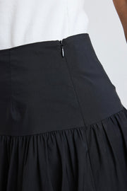 Intensity Bubble Midi Skirt - Black