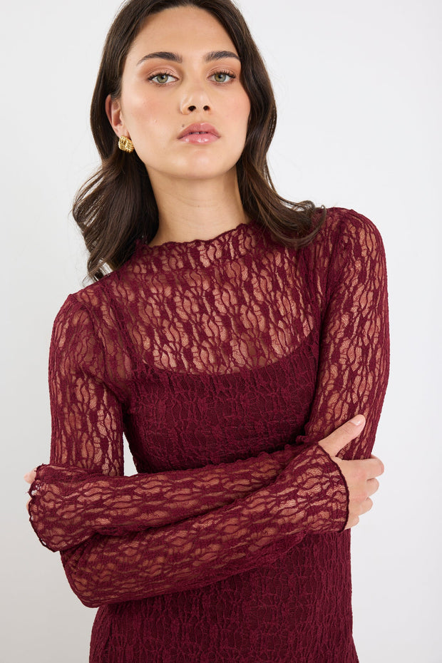 Keepsake Long Sleeve Maxi Dress