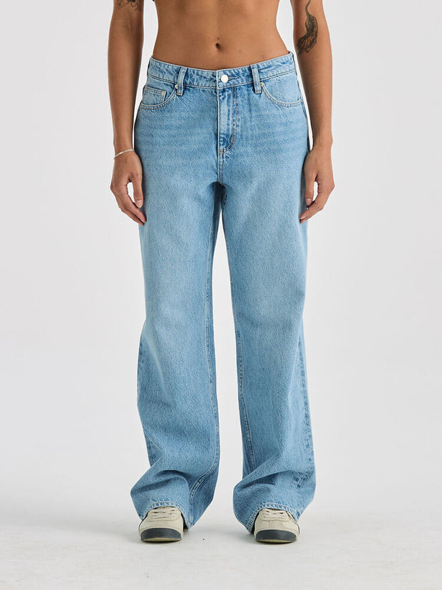 Mid Baggy Jean - Skyline Blue