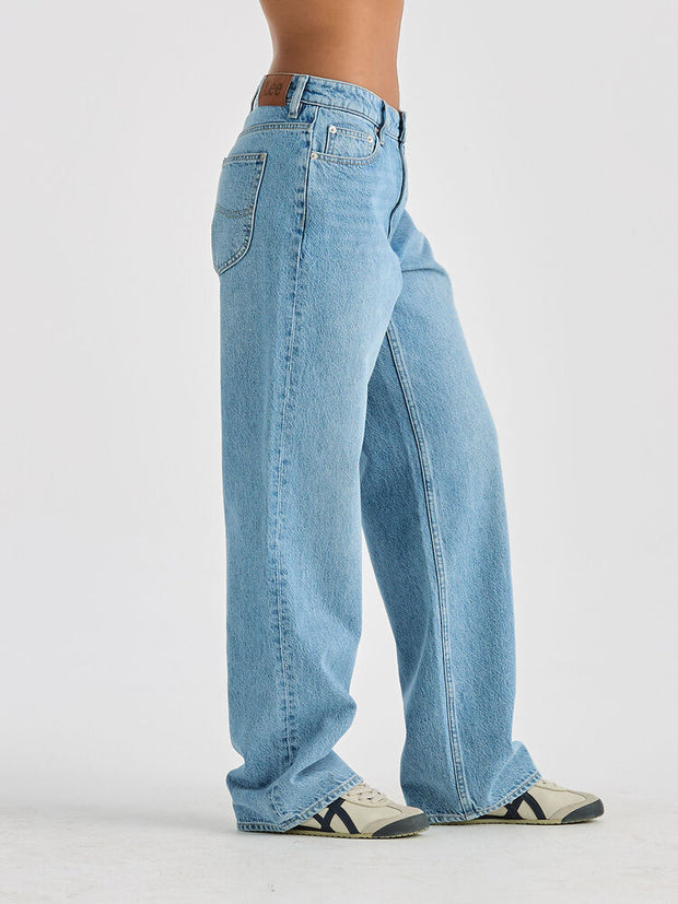 Mid Baggy Jean - Skyline Blue