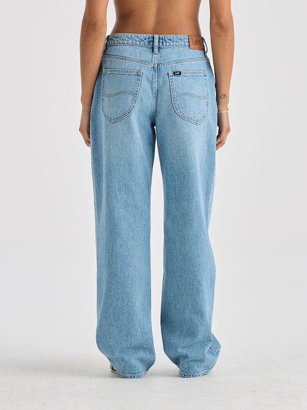 Mid Baggy Jean - Skyline Blue