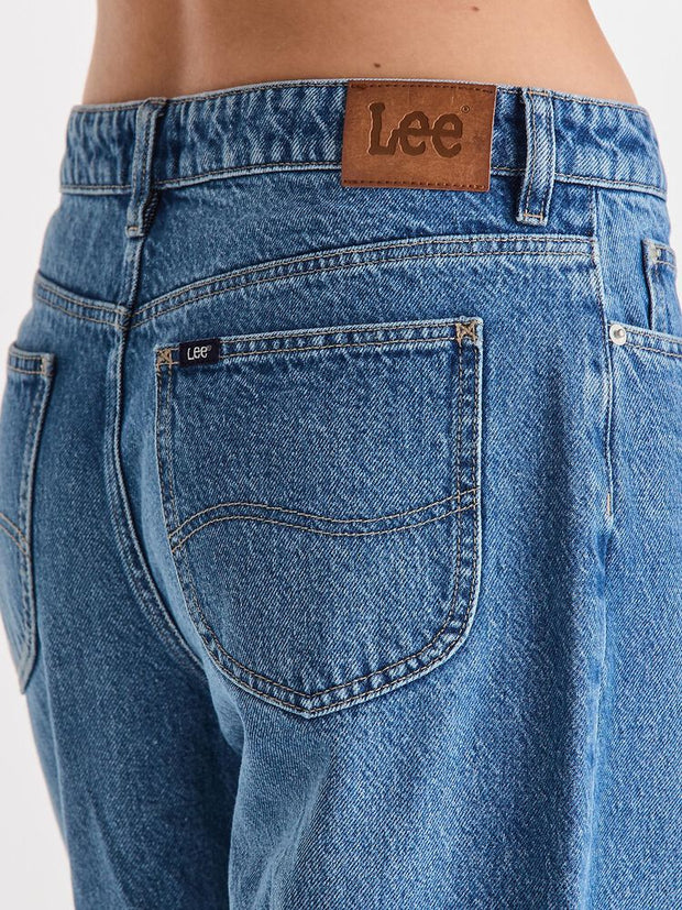 Low Slouch Jean - Serotonin Blue
