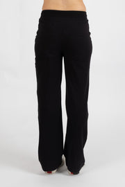 Escape Trackies Loose Leg - Black/Gold