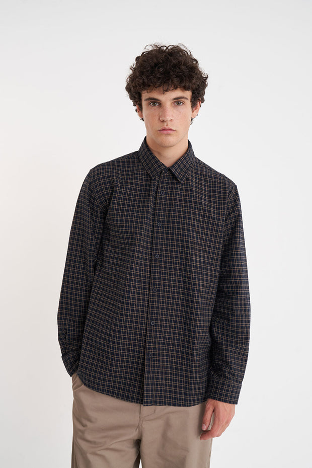 OG Check Shirt - Navy