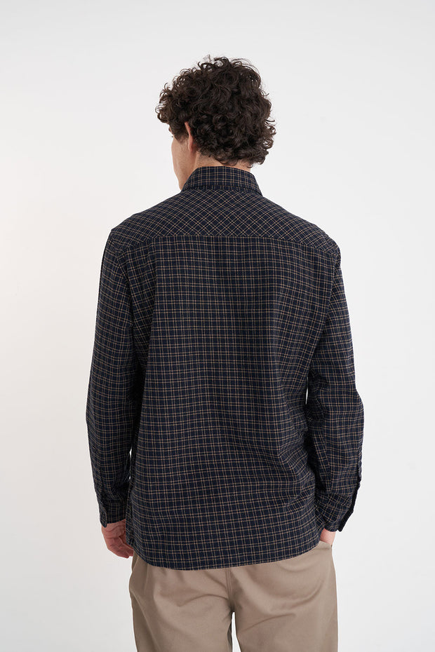 OG Check Shirt - Navy