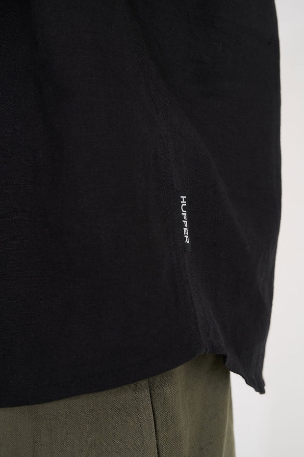 Lin-In S/S Shirt - Black
