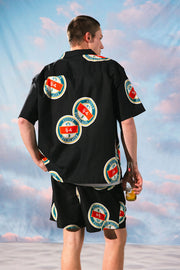 Box Party Shirt - Coasters/Black