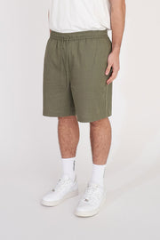 Lin-In Relax Short - Khaki